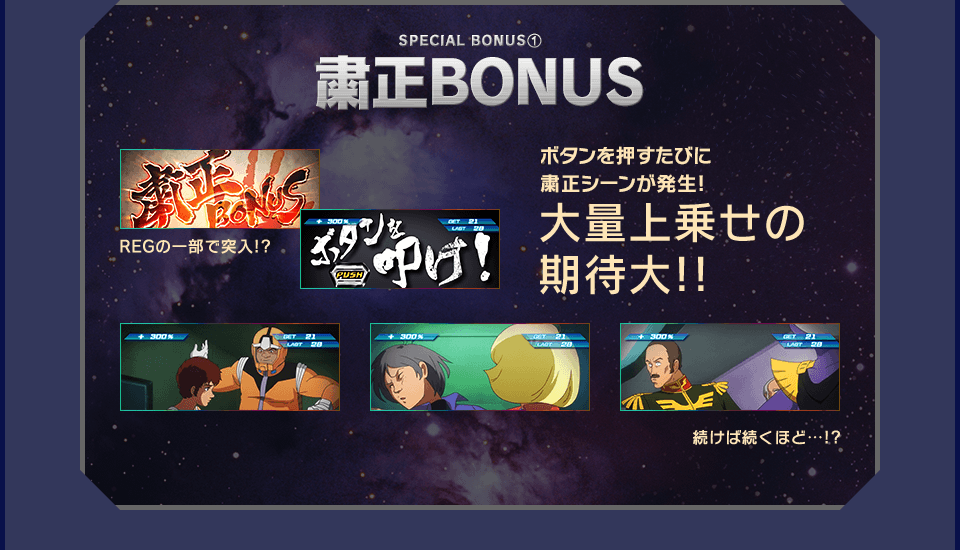 SPECIAL BONUS1 粛正BONUS